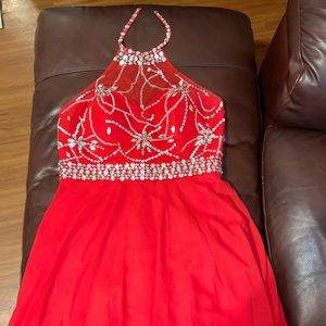 Homecoming/Prom dress RED